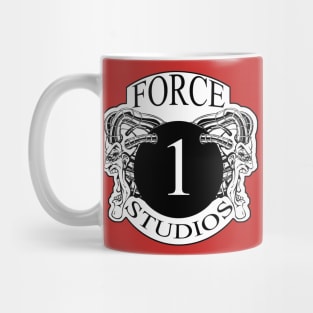 Force 1 studios Black & White Mug